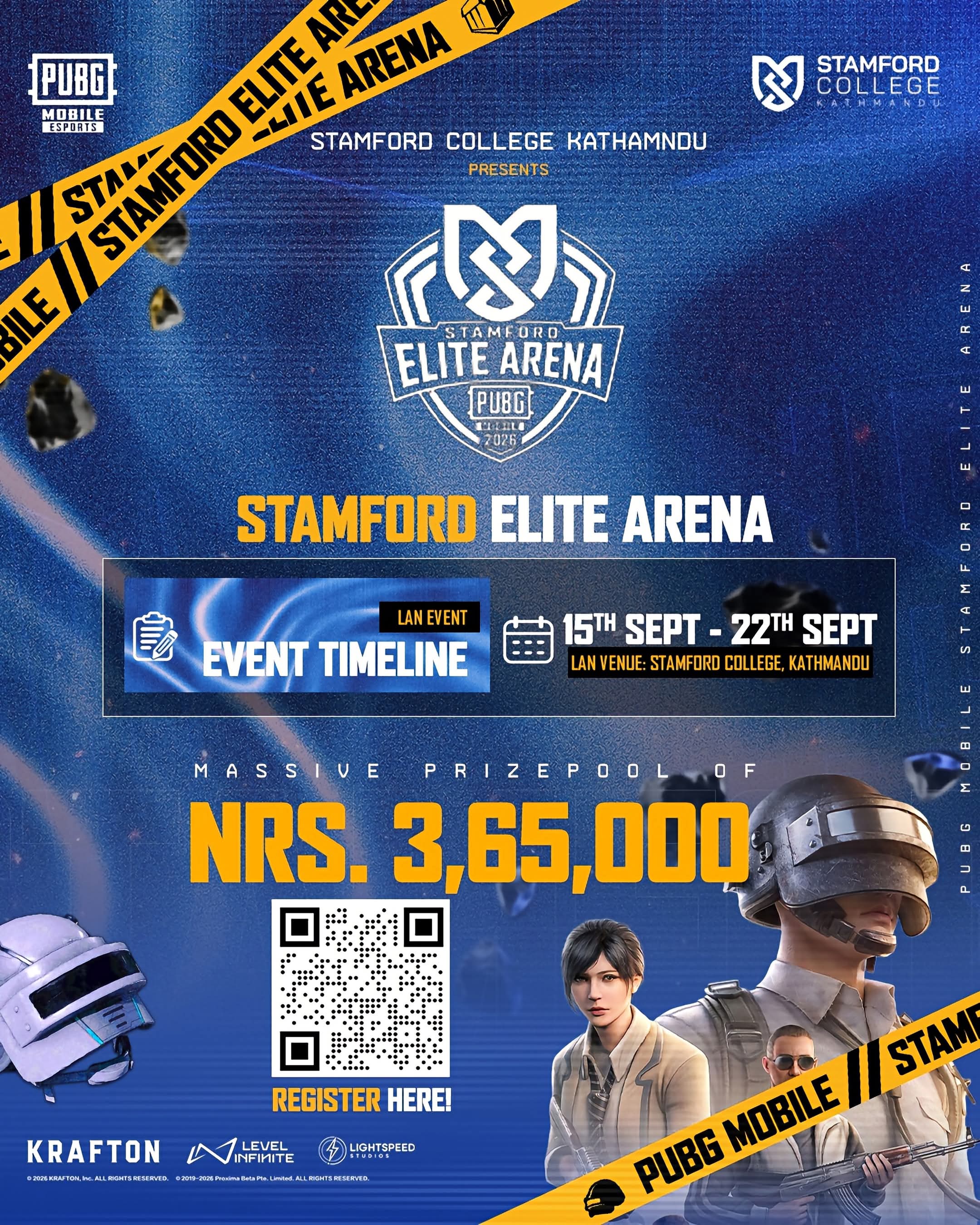 Stamford College Elite Arena PUBG Mobile Tournament 