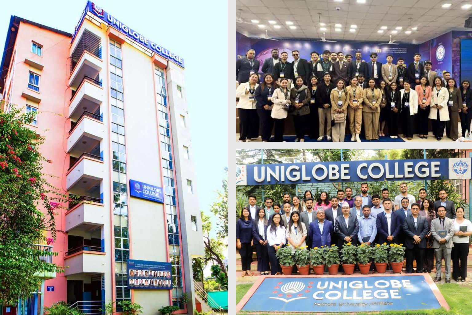 Uniglobe College Building, Faculty