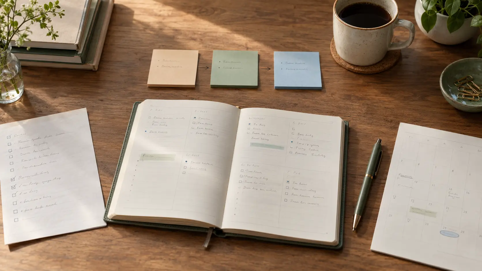 Converting long-term goals into practical daily tasks 