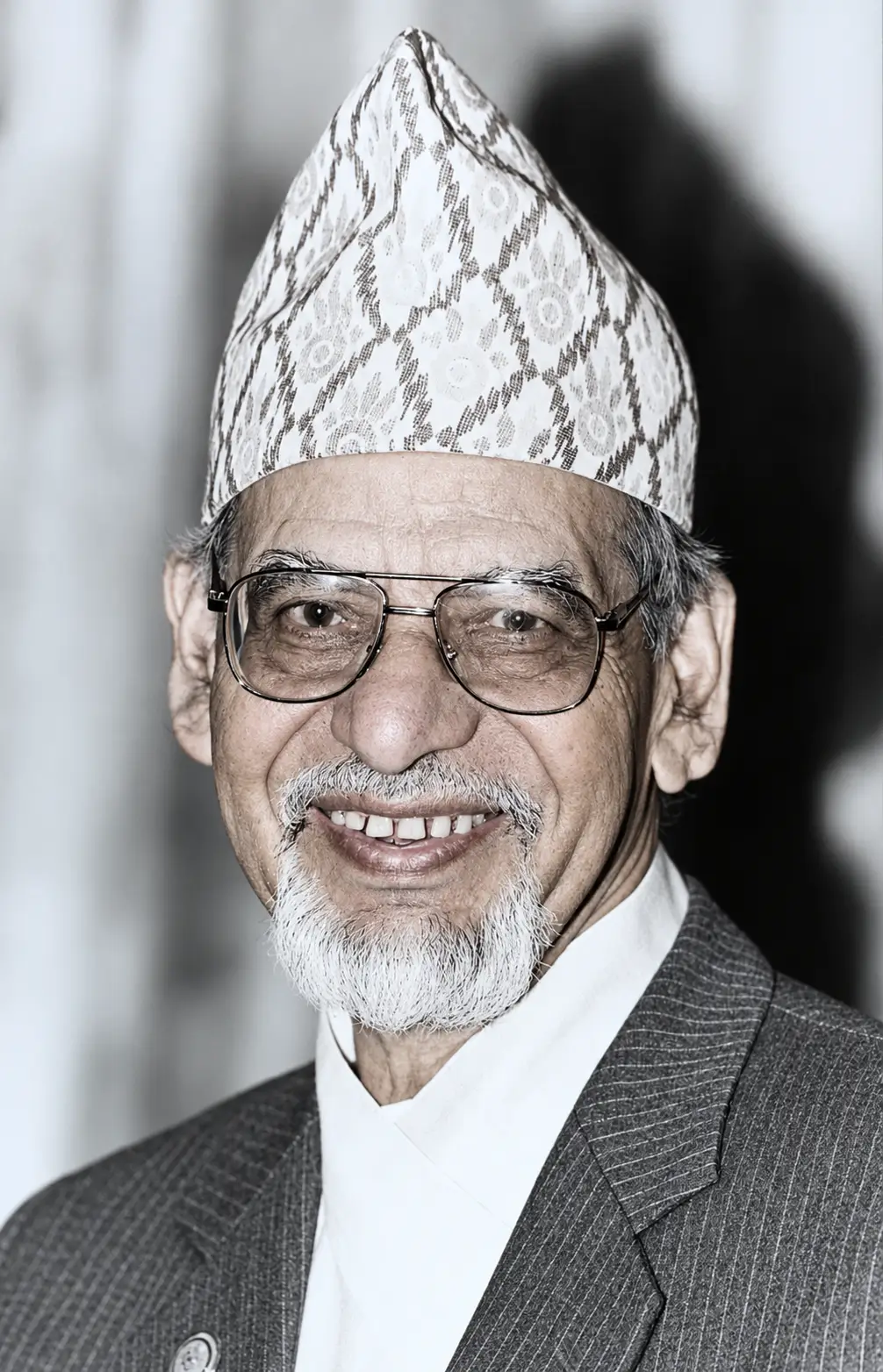 Former PM of Nepal Manmohan Adhikari