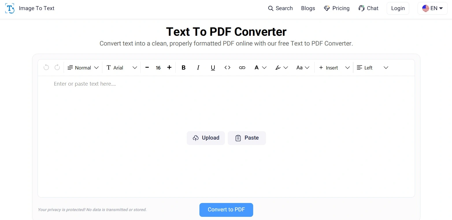 Image to PDF Converter