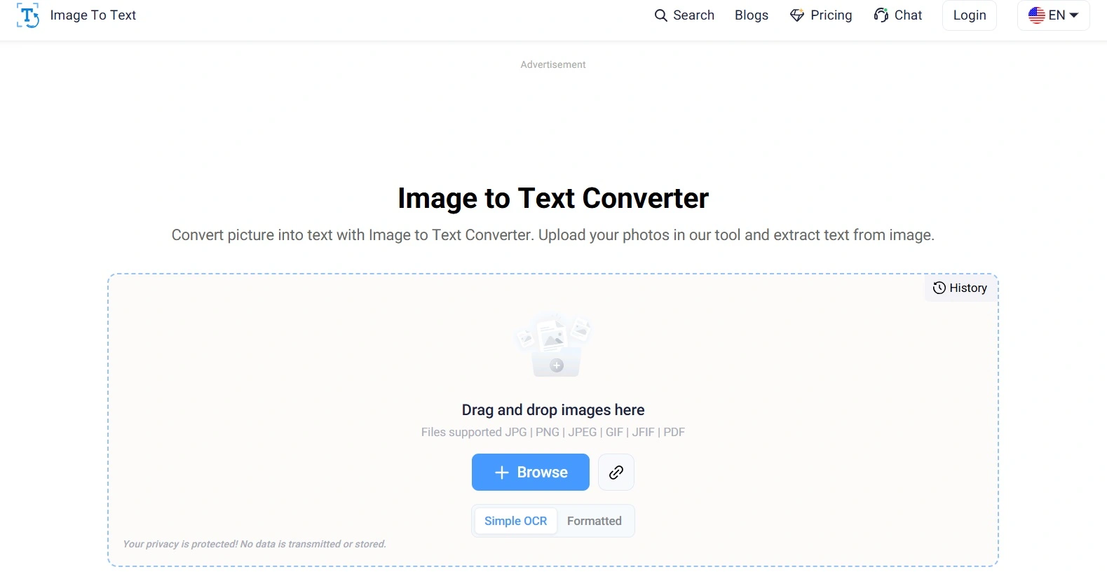 Image to Text Converter