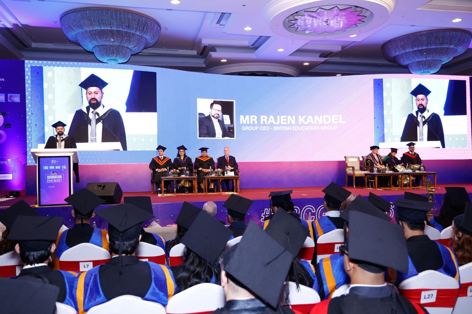 The British College Holds 12th Graduation Ceremony in Kathmandu